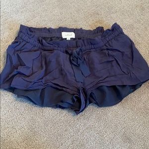 Wilfred size small silk lined short shorts